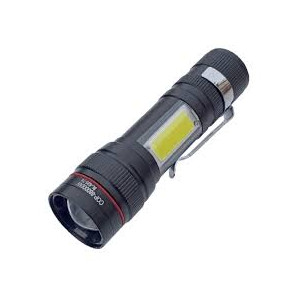 Latarka AKU 17LED+COB  FLASHLIGHT